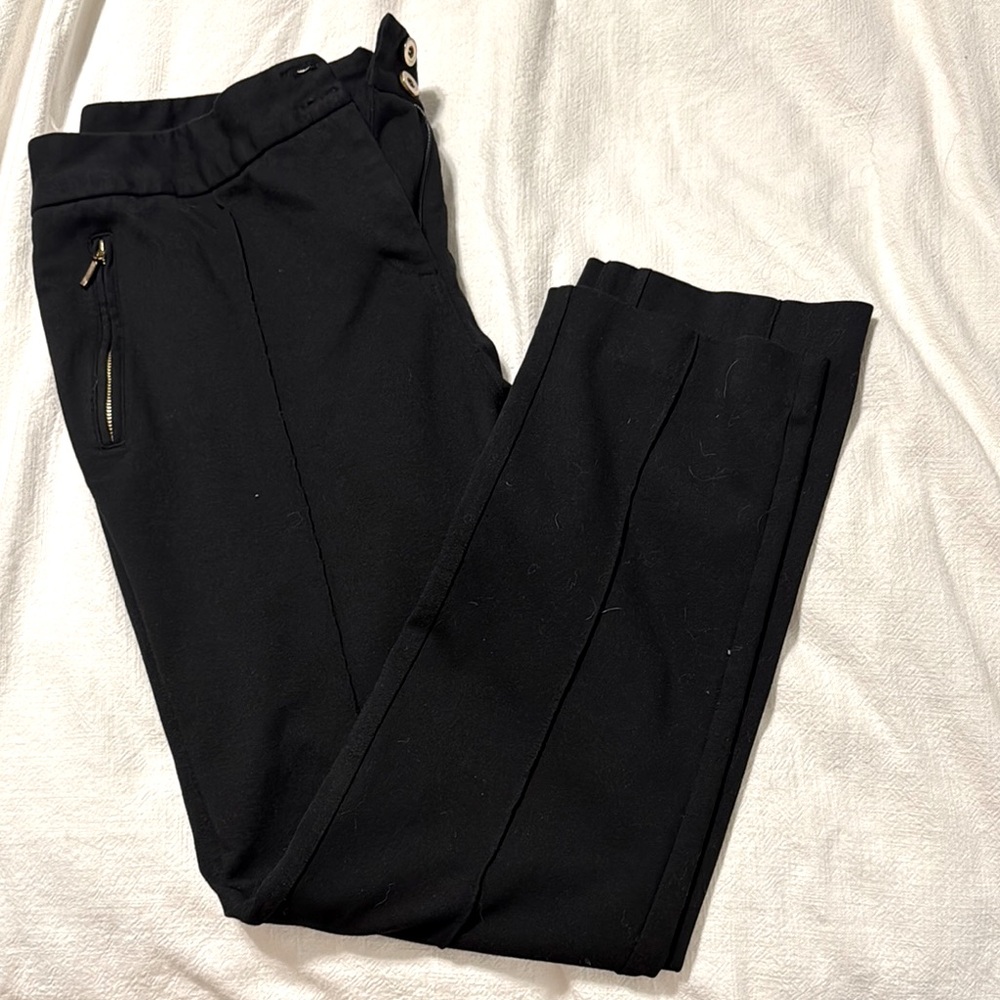 Alfani Black & Gold Ponte Pants